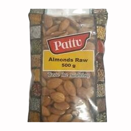 Almonds - Raw 500 g - Pattu