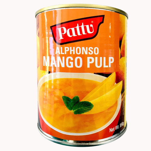 Mango Pulp Alphanso 850g - Pattu