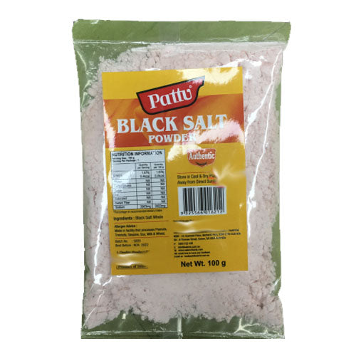 Black Salt Powder 100gm - Pattu