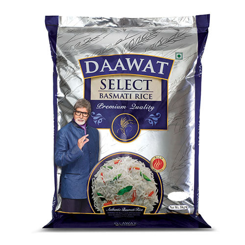 Select Basmati Rice 5Kg - Daawat