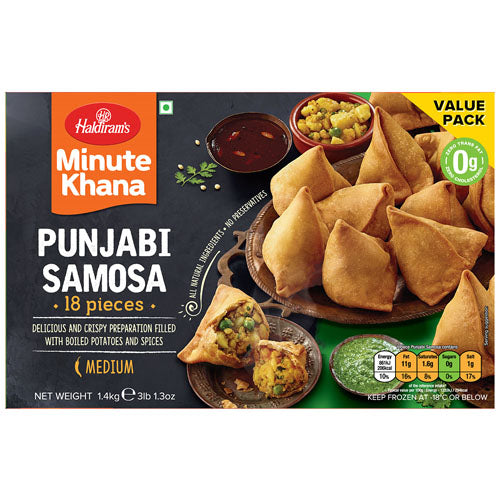 Value Punjabi Samosa 1.40kg - Haldirams