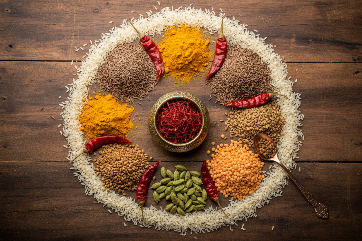 Indian grocery products from The Indian Bazar
