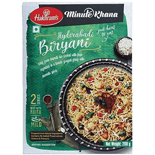 Hyderabadi Biryani 200g - Haldiram