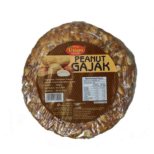 PEANUT GHEE GAJAK 2X200G UTTAM