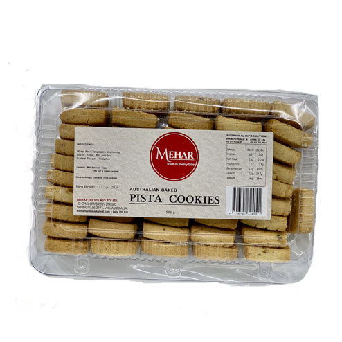 Pista Cookies 500g - Mehar