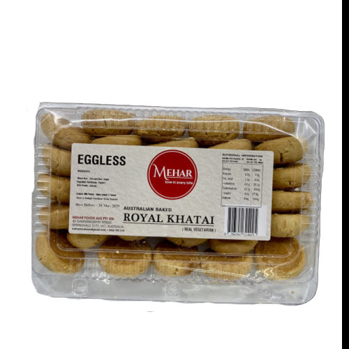 Royal Khatai Eggless 500g - Mehar