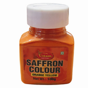 SAFFRON YELLOW COLOUR 100G UTTAM